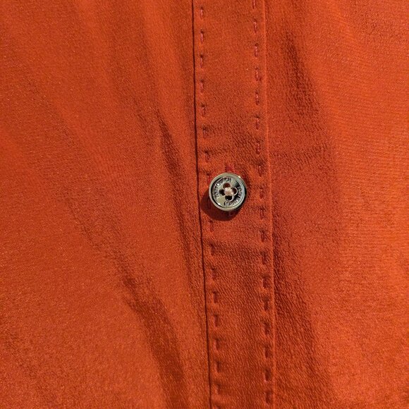 Tory Burch Silk Orange Blouse - Picture 3 of 6